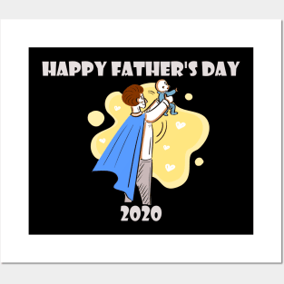 Happy Fathers day 2020 Posters and Art